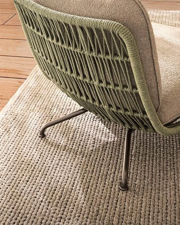 Кресло Minotti Pattie Cord Outdoor