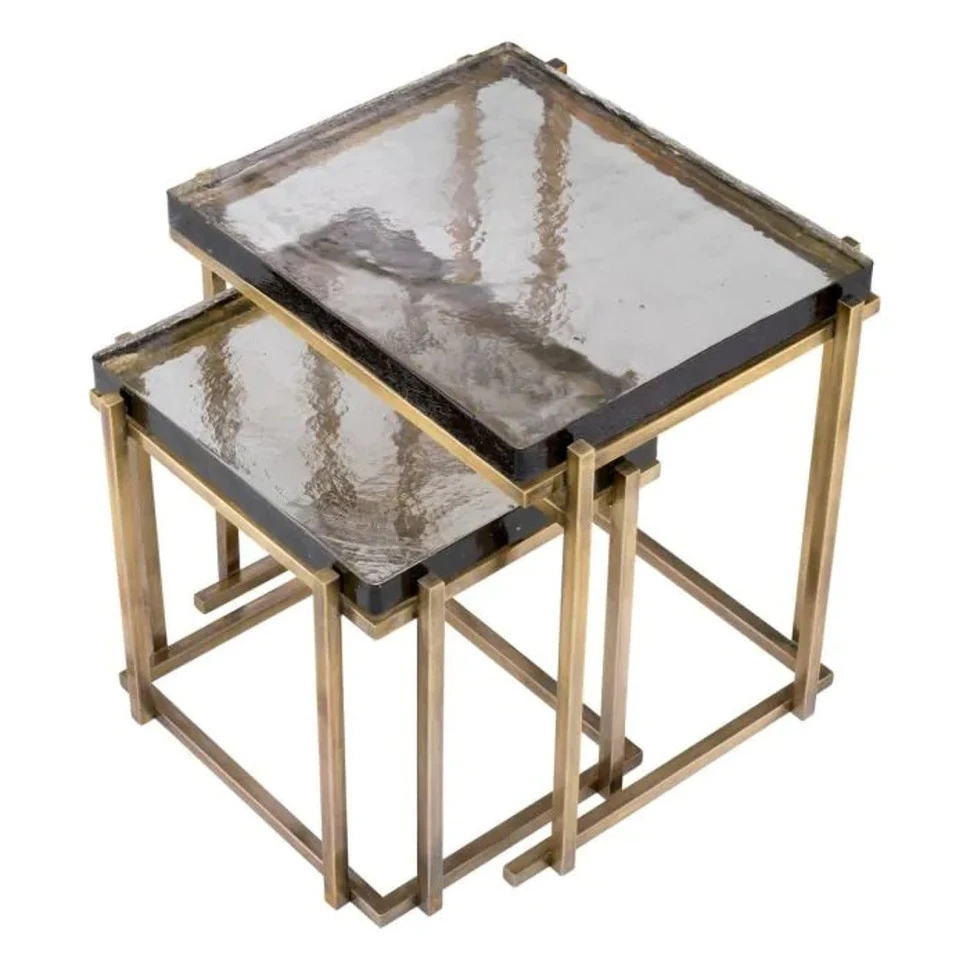 Приставной стол Niemeyer (2 шт) Eichholtz Tables And Desks 62,5/52,5 x 51,5/42,5 x 60,5/48,5h nc102042