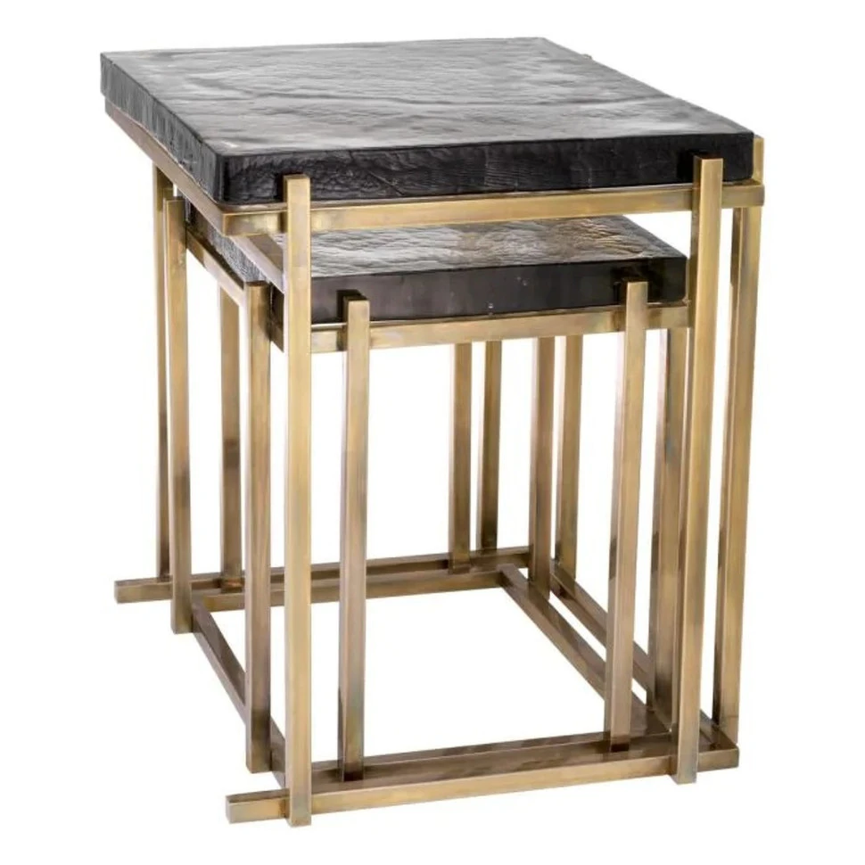 Приставной стол Niemeyer (2 шт) Eichholtz Tables And Desks 62,5/52,5 x 51,5/42,5 x 60,5/48,5h nc102042