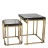 Приставной стол Niemeyer (2 шт) Eichholtz Tables And Desks 62,5/52,5 x 51,5/42,5 x 60,5/48,5h nc102042