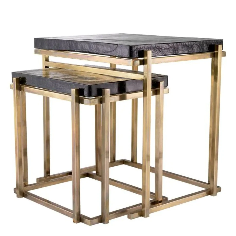Приставной стол Niemeyer (2 шт) Eichholtz Tables And Desks 62,5/52,5 x 51,5/42,5 x 60,5/48,5h nc102042