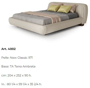 Размеры Кровать Bizzotto Italia Grand Pliage 4002
