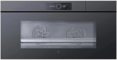 Паровой шкаф V-ZUG CombiSteamer V6000 45L Grand AutoDoor черное стекло CS6T-23046