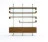 Стеллаж Plan Tonin Casa Modern 200 x 32 x 246h nc105083