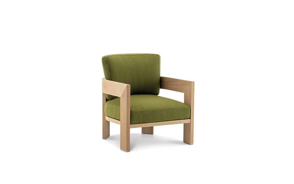 Кресло Minotti Warhol Iroko Nature