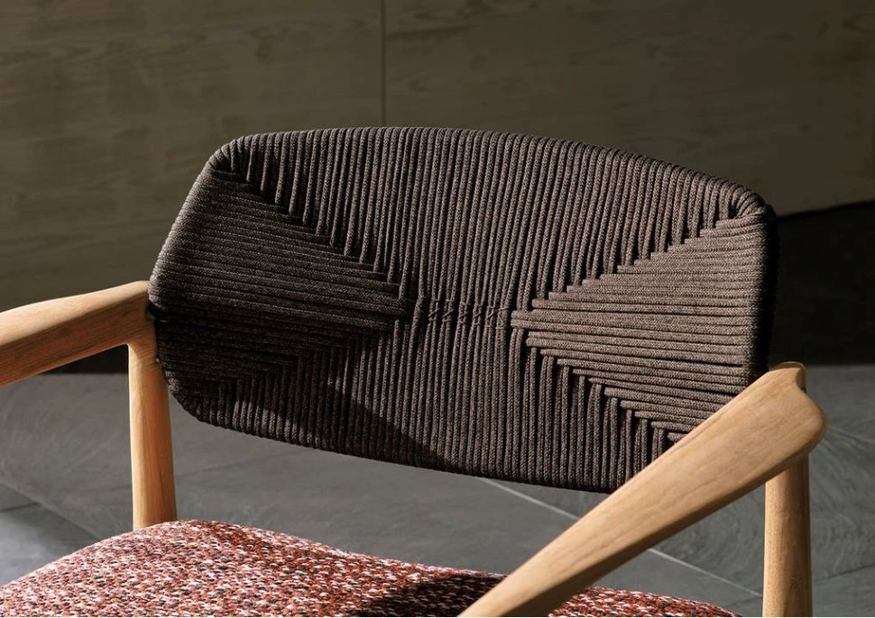 Кресло Minotti Yoko Cord Outdoor