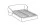 Кровать с решёткой Clip Ditre Italia Relax Collection 242 x 242 x 85h nc93215