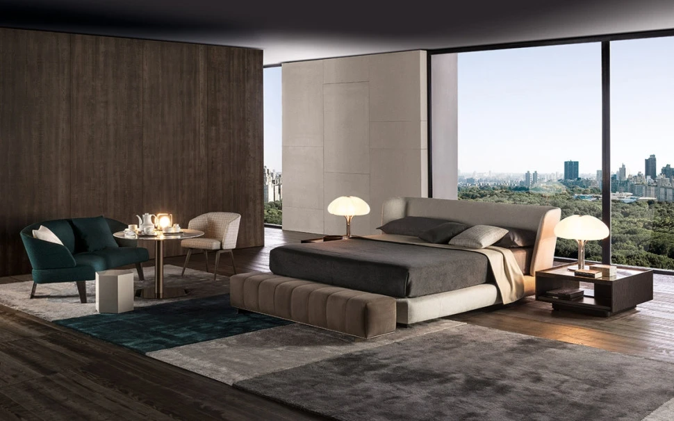 Кровать Minotti Reeves Bed