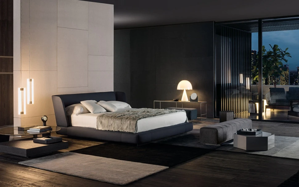 Кровать Minotti Reeves Bed