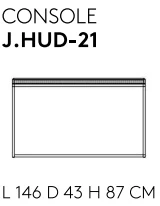 Размеры Консоль Jumbo Collection Hudson