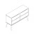 Комод Mod Interiors Sevilla 120 x 39,5 x 75h nc105387