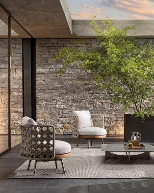 Кресло Minotti Torii Nest Outdoor