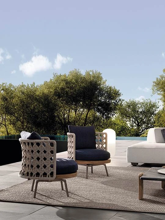 Кресло Minotti Torii Nest Outdoor