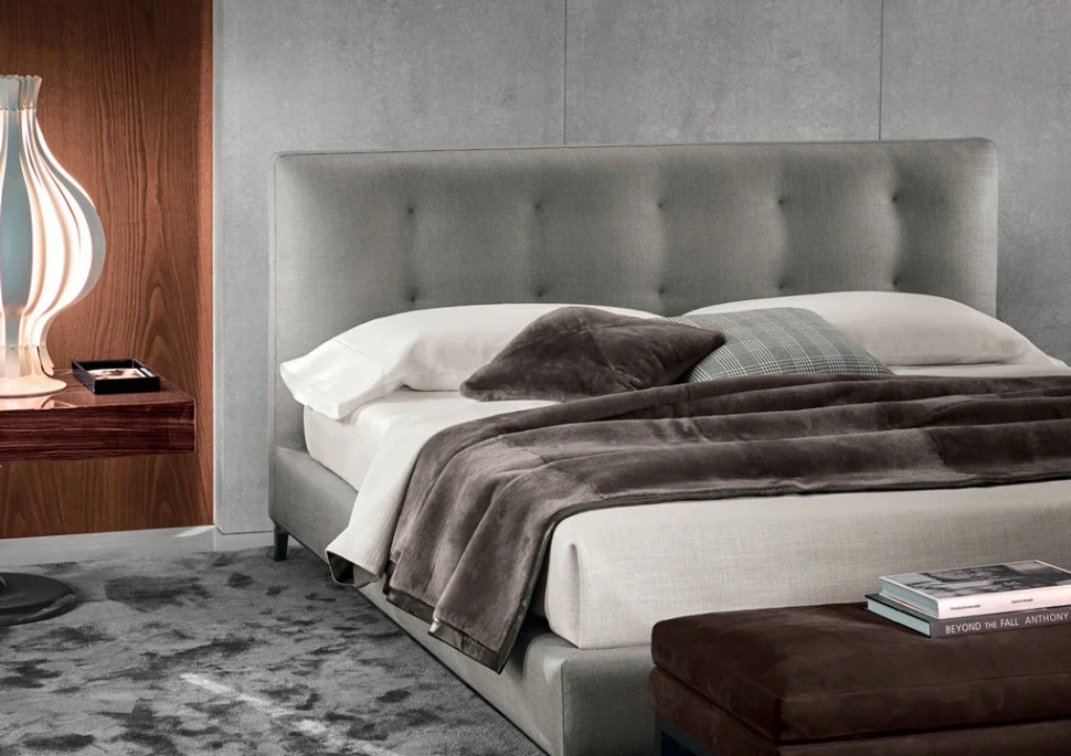 Кровать Minotti Andersen Bed Quilt