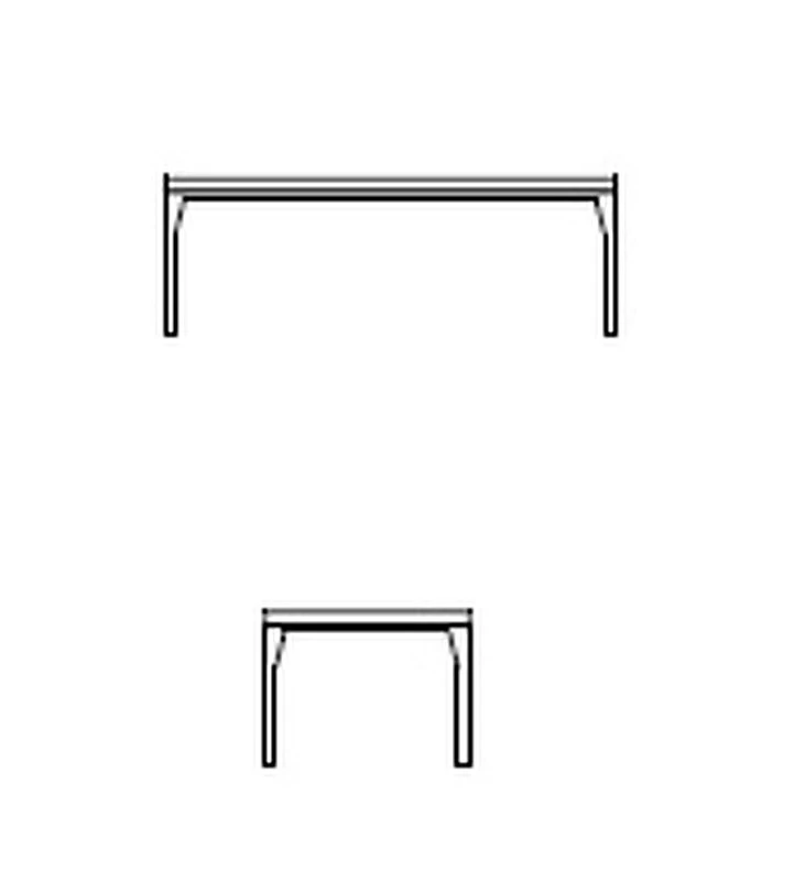 Обеденный стол Brafta Skyline Design Brafta 300 x 100 x 75h nc96891