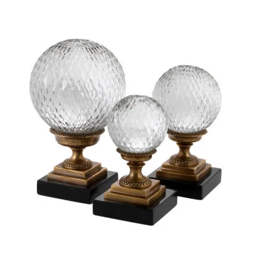Декоративный элемент Divani (3 штуки) Eichholtz Accessories 19h x ø13 nc37625