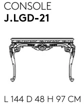 Размеры Консоль Jumbo Collection La grande dame