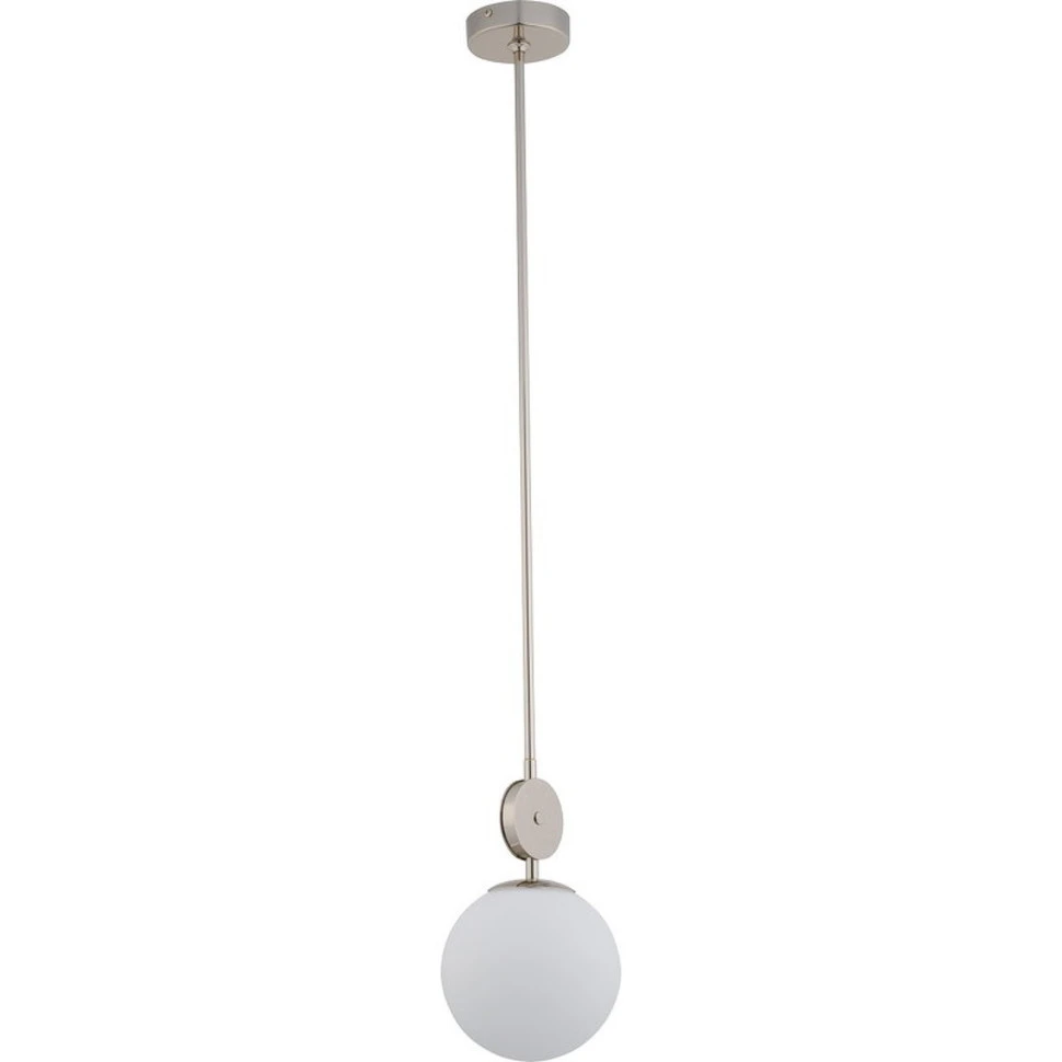 Светильник Dimaro люстра 1 рожок, Kutek, никель 160, DIM-ZW-1 (N) 160 Kutek Kutek 70h x d16 nc82179