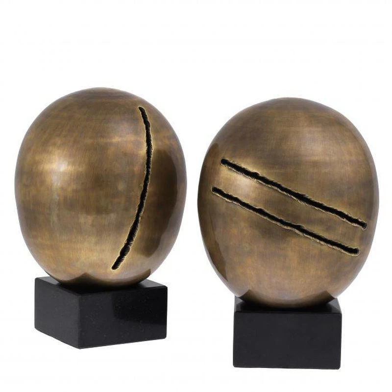 Подставки для книг Artistic (2 штуки) Eichholtz Accessories 32h x ø20 nc76994