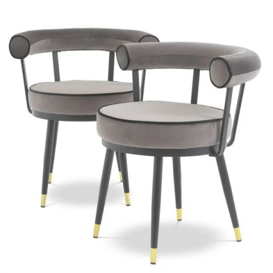 Стул Vico (2 штуки) Eichholtz Chairs And Sofas 66 x 59 x 70h nc77033