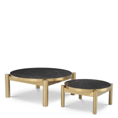Журнальный стол Quest (2 шт) Eichholtz Tables And Desks 90/60 x 90/60 x 31/26h nc77044