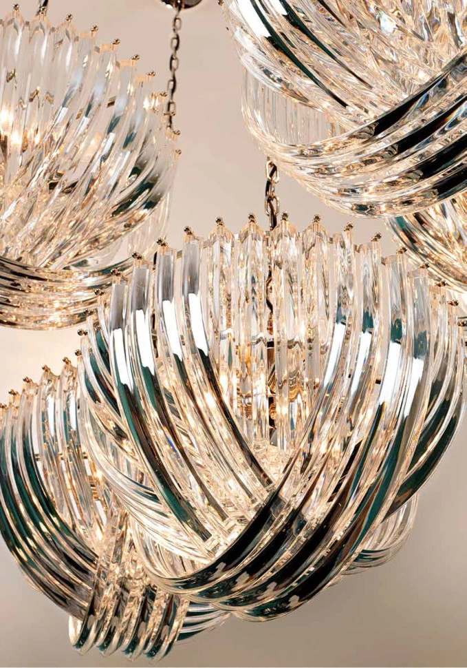 Подвесная люстра Hyeres Eichholtz Lighting 65 x 75 x 55h nc35342