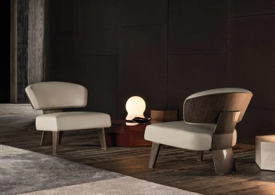 Кресло Minotti Reeves Wood