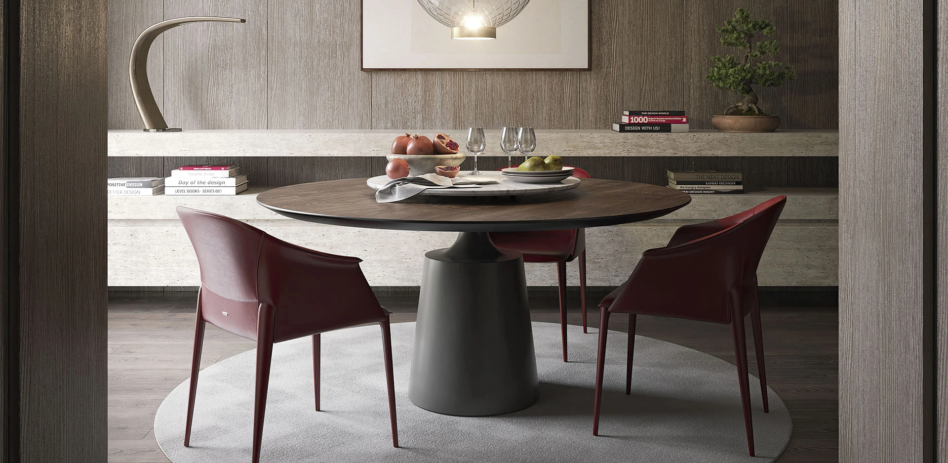Стол в столовую Cattelan italia Yoda Wood