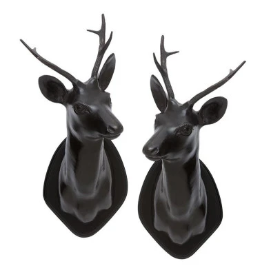 Комплект из двух элементов Stag Head Eichholtz Accessories 24 x 30 x 54h nc38956