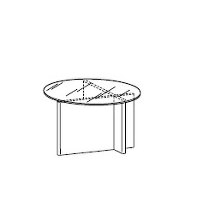 Приставной столик Polyura Ditre Italia Furniture 48 x 48 x 44h nc106720