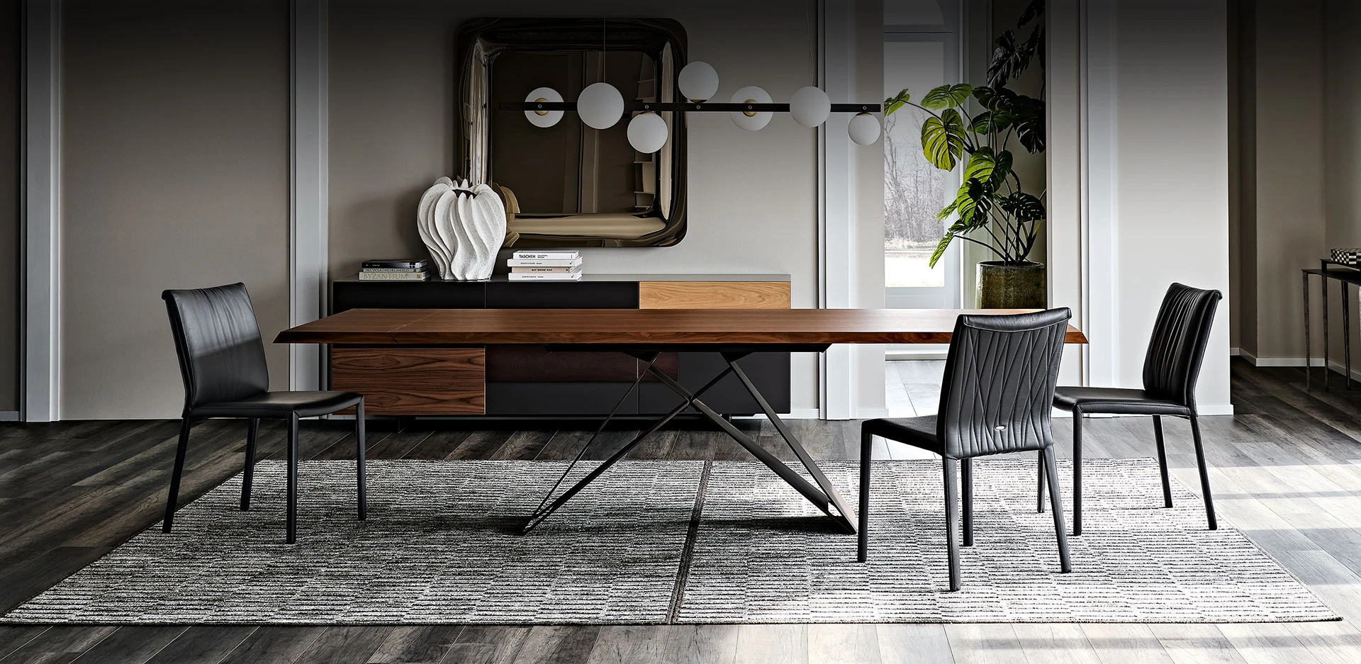 Стол в столовую Cattelan italia Premier Wood Drive
