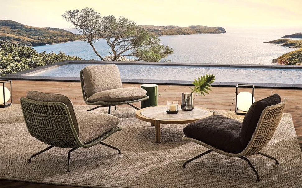 Диван Minotti Pattie Cord Outdoor