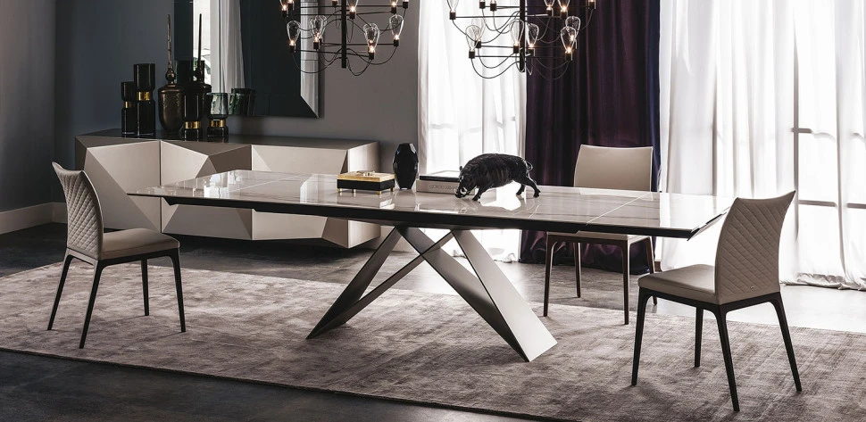 Стол в столовую Cattelan italia Premier Keramik Drive