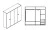 Гардероб Mod Interiors Vigo 240 x 61 x 220h nc67311
