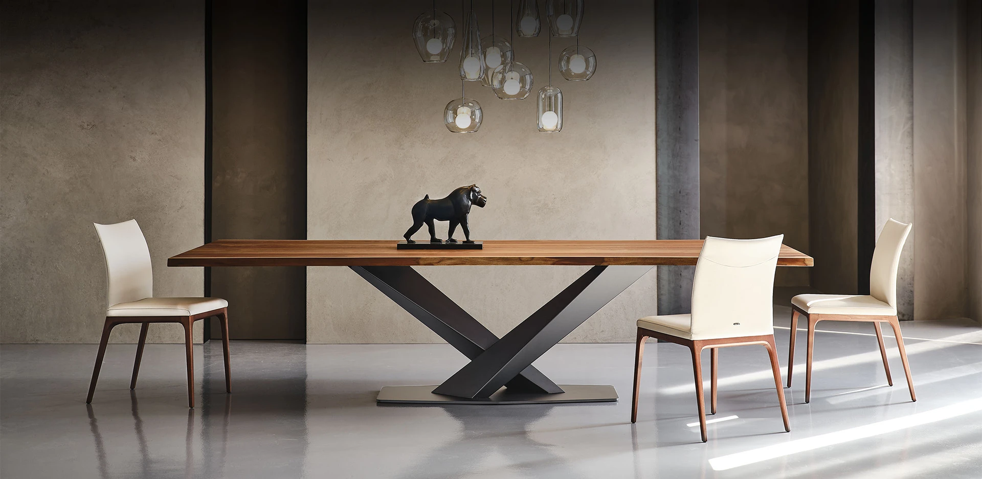 Стол в столовую Cattelan italia Stratos Wood