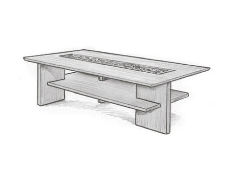 Журнальный столик Giorgiocasa Serena Casa 124 x 68 x 35h nc23161