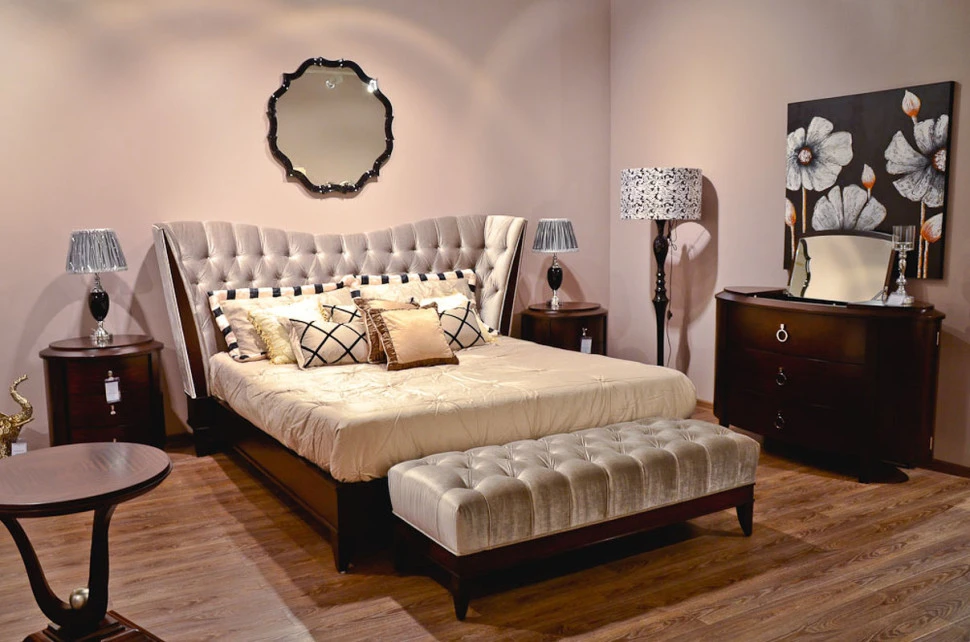 Кровать с решёткой Fratelli Barri Mestre 240 x 230 x 134h nc24656