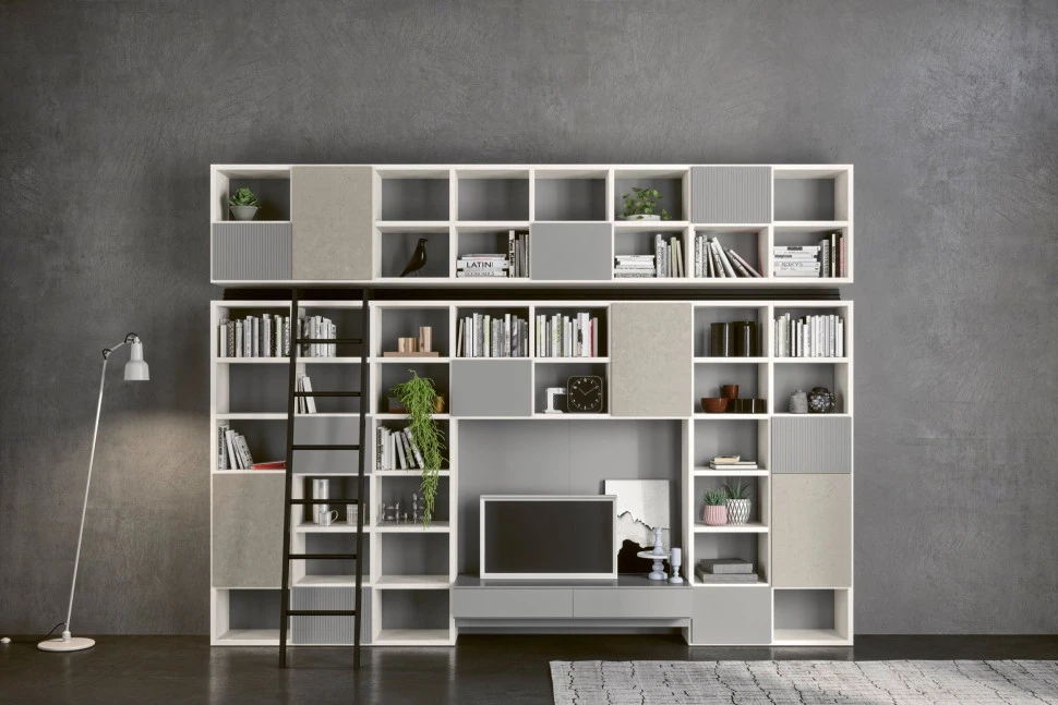 Книжный шкаф Novamobili Wall 30