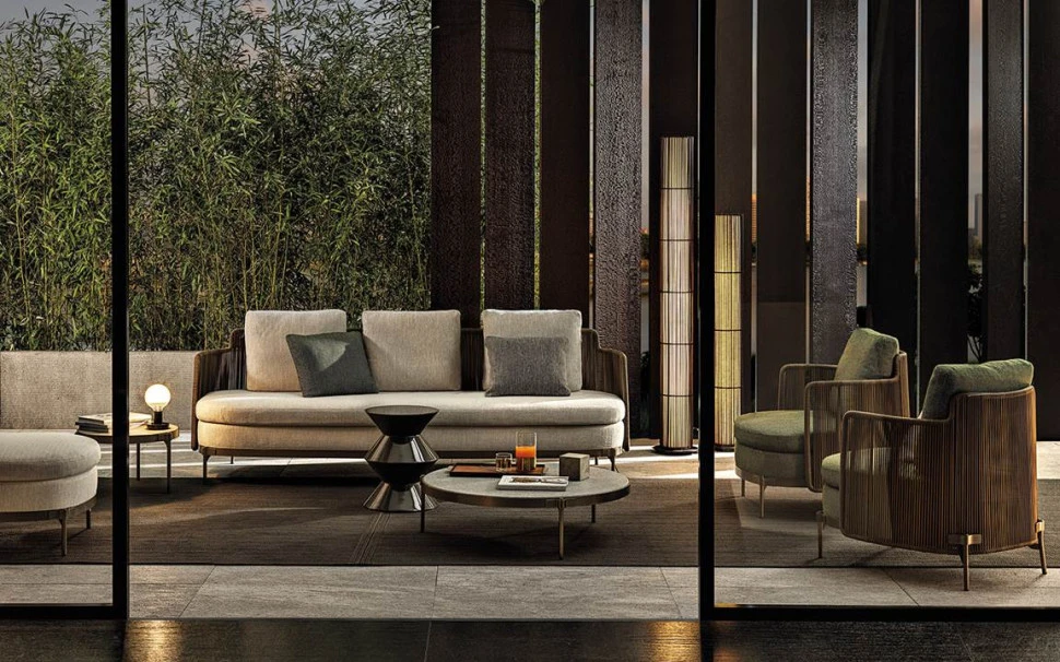 Диван Minotti Tape Cord Outdoor