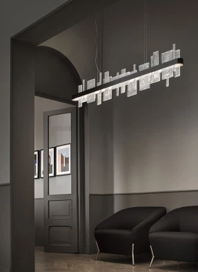 Светильник люстра Masiero Ribbon Suspension Linear