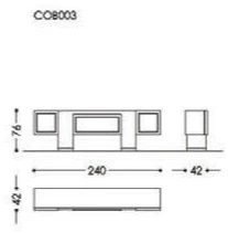 Размеры Библиотека Asnaghi Cobb low