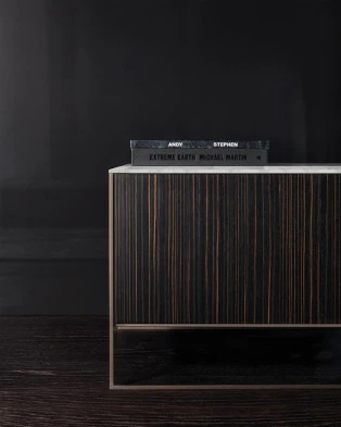 Тумба Minotti Calder Bronze
