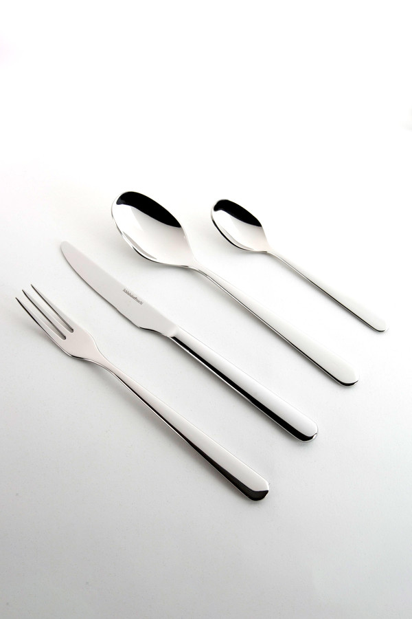 Столовые приборы 36 шт, сталь глянцевая KNIndustrie FOO’D, нержавеющая сталь