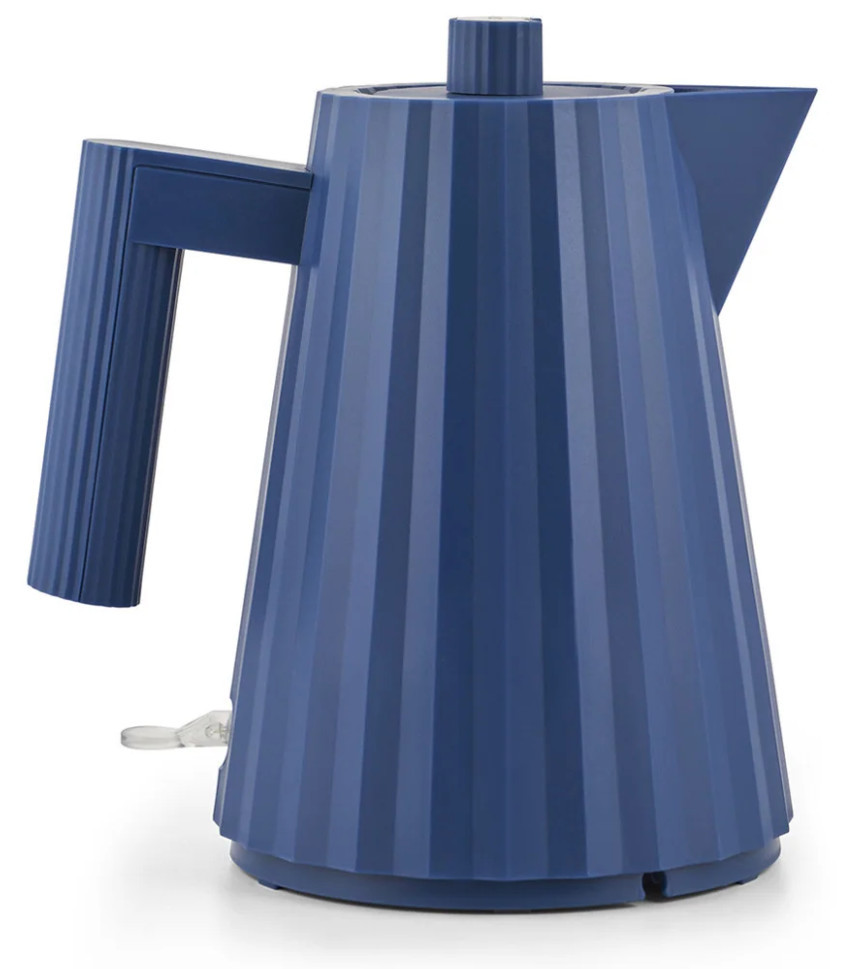 Чайник Alessi Plisse, 1 л, синий