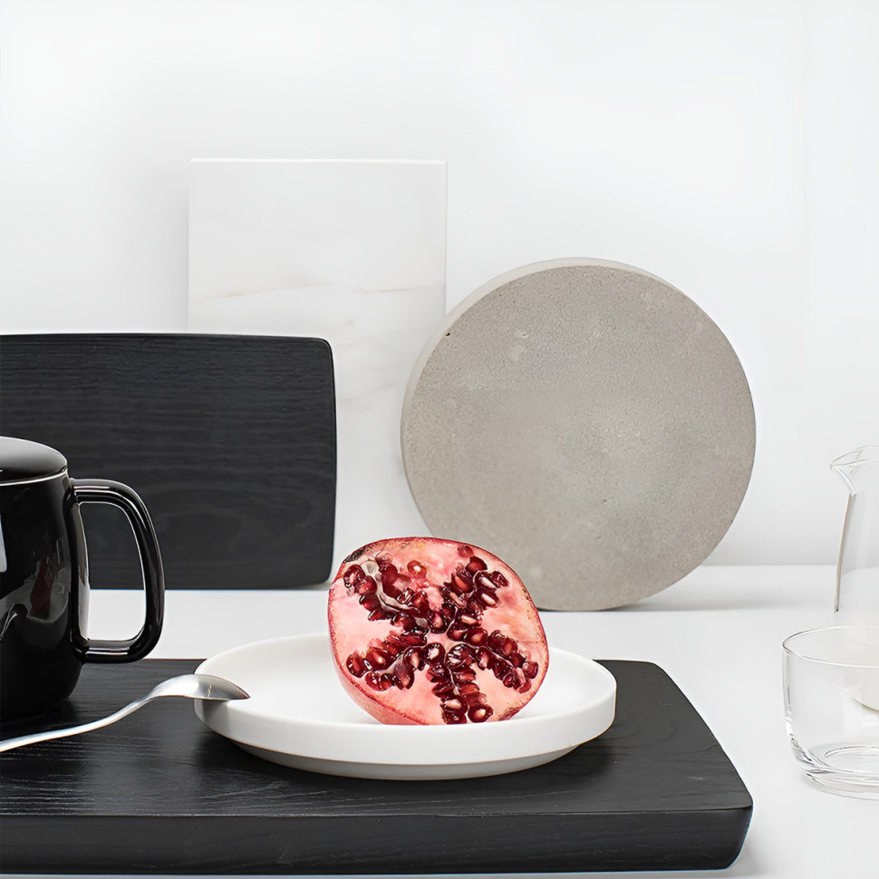 Комплект из 4-х тарелок для десерта Serax Passe-Partout, диаметр 14 см, белый, фарфор