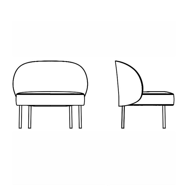 Кресло Raku Alf Dafre Complementi E Divani 84 x 69 x 75h nc78351