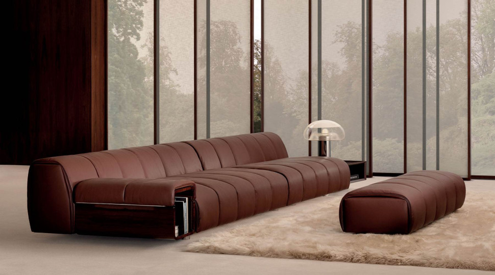 Диван Minotti Ruffle - материал