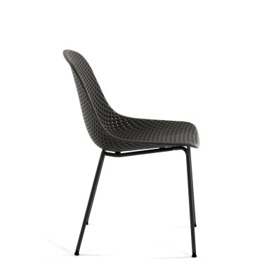 Стул La Forma Quinby 58 x 47 x h82 см, серый