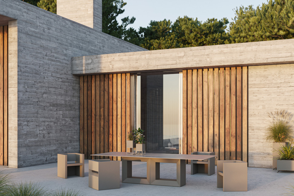 Стол Vondom Vela - стиль