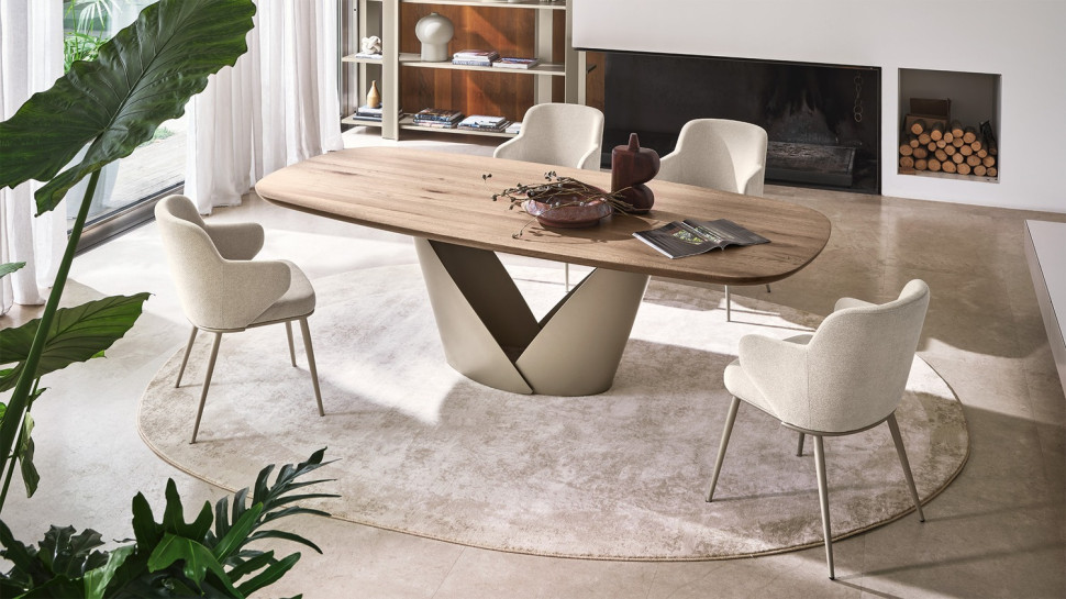 Стол Calligaris Calla CS4159-fs 200 - материал